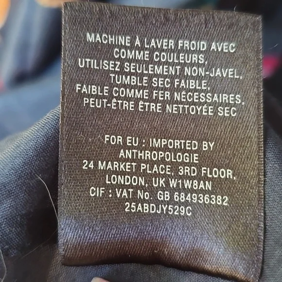 Anthropologie Maeve native bird print cotton fit flare dress 8 - Picture 13 of 14